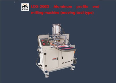 Fresadora de tenons de perfil d'alumini